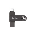 Lexar JumpDrive D500 Dual USB lecteur USB flash 128 Go USB Type-C/USB Type-A 3.2 Gen 1 (3.1 Gen 1) Noir