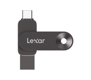 Lexar JumpDrive D500 Dual USB lecteur USB flash 128 Go USB Type-C/USB Type-A 3.2 Gen 1 (3.1 Gen 1) Noir