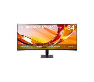 LG 34U601B-B 34" LCD Dual WQHD 5 ms Noir