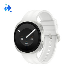 Samsung Galaxy Watch9 3,3 cm (1.3") AMOLED 40 mm Numérique 438x438 pixels Écran tactile Argent Wifi GPS (satellite)