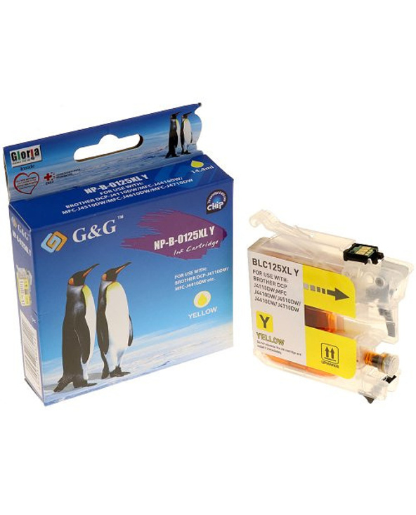 G&G 14519 cartouche d'encre 1 pièce(s) Compatible Rendement élevé (XL) Jaune