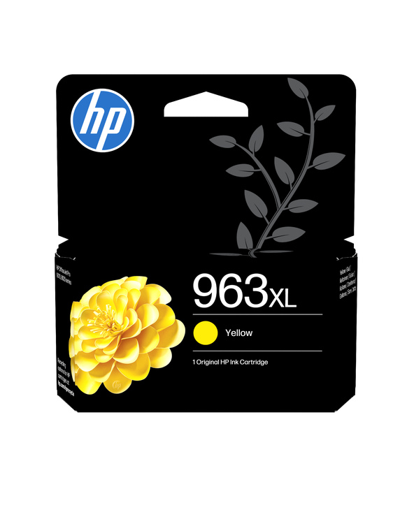 HP 963XL Cartouche d'encre jaune authentique, grande capacité