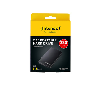 Intenso Disque Dur Portable 320 Go, Certifié Remis à Neuf