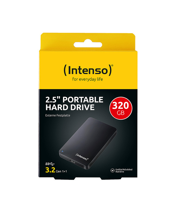 Intenso Disque Dur Portable 320 Go, Certifié Remis à Neuf