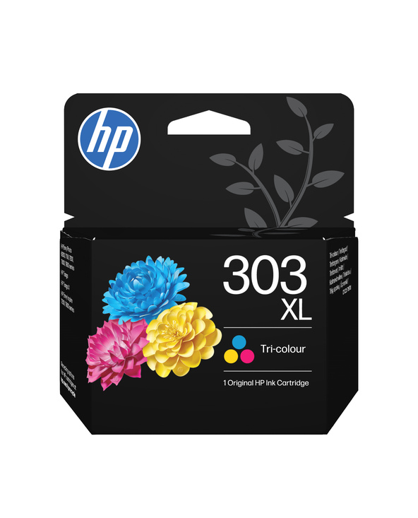HP Cartouche d’encre trois couleurs 303XL grande capacité authentique