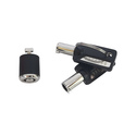 Conceptronic CUSTODIO03BSM câble antivol Noir