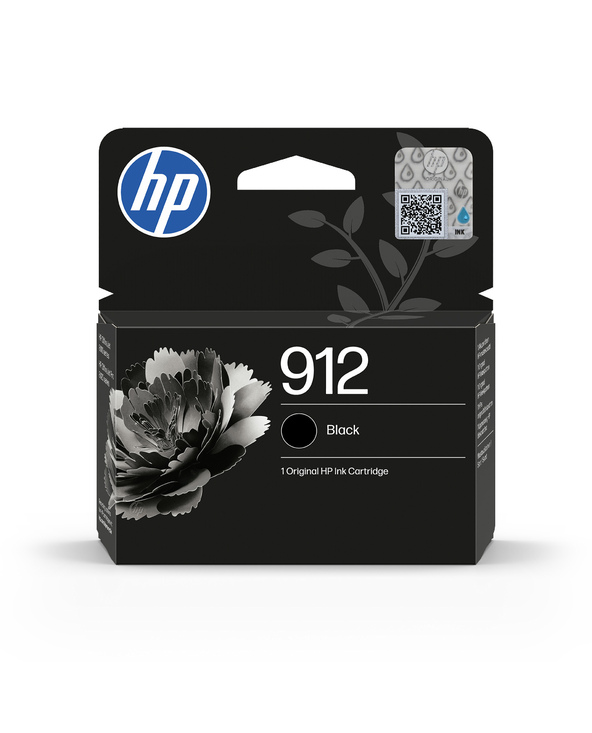 HP 912 Cartouche d'encre noire authentique