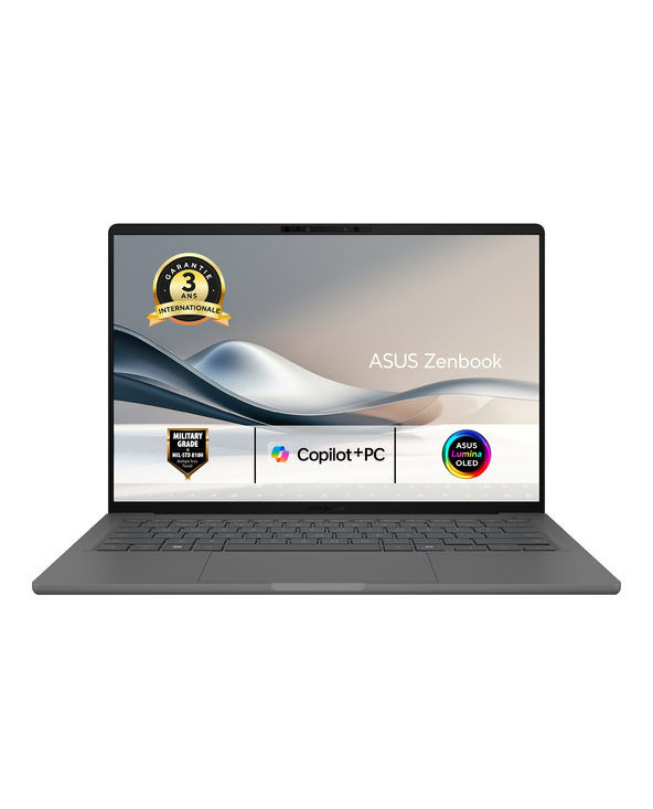 ASUS Zenbook UX3407NA-DICQD482X 14" Snapdragon 32 Go Gris 1 To