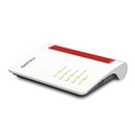 Box 7630 routeur sans fil 2.5 Gigabit Ethernet Bi-bande (2,4 GHz / 5 GHz) Blanc, Rouge