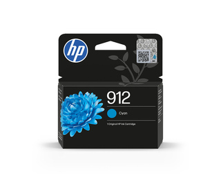 HP 912 Cartouche d'encre cyan authentique