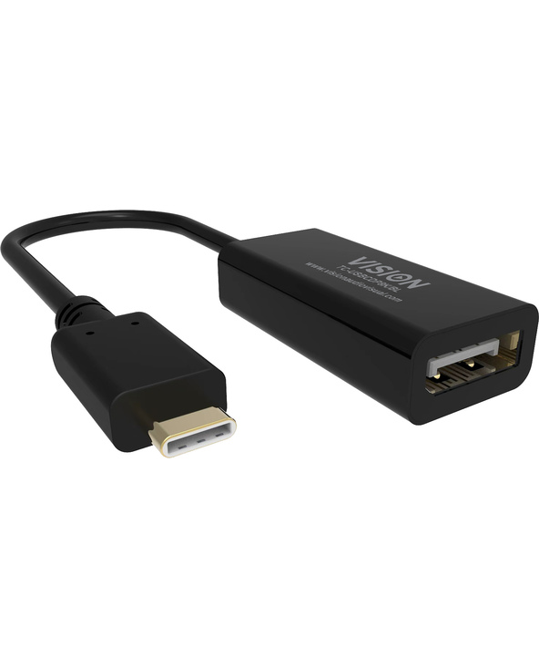 Vision TC-USBCDP8K/BL carte et adaptateur d'interfaces DisplayPort