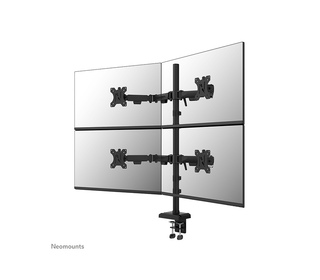 Neomounts DS60-600BL2-2 Bras de moniteur quadruple 10-32"