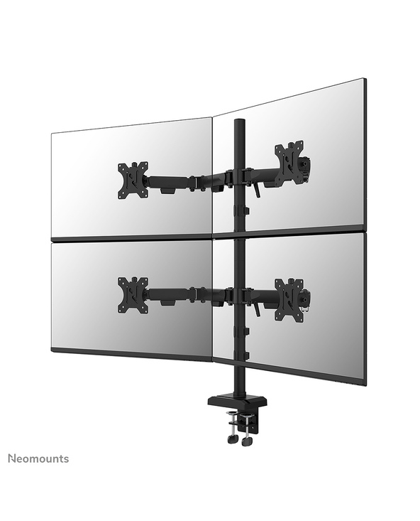 Neomounts DS60-600BL2-2 Bras de moniteur quadruple 10-32"