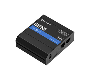 Teltonika RUT241 eSIM | Industrieller 4G-LTE-Router | Cat 4, 2x RJ45 100Mb/s, eSIM Routeur de réseau cellulaire