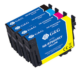 G&G NP-R2-0604XLBKCMY-R cartouche d'encre 1 pièce(s) Compatible Noir, Cyan, Magenta, Jaune
