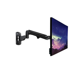 Lindy 40712 support d'écran plat pour bureau 81,3 cm (32") Mur Noir