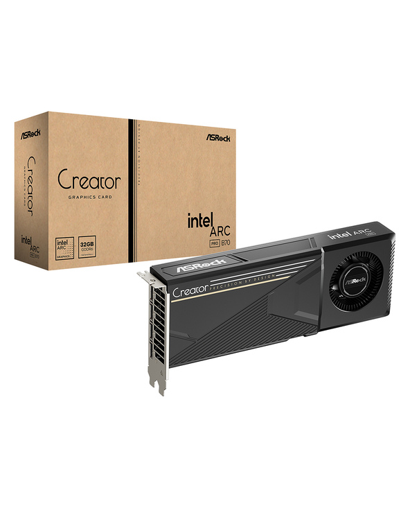 Asrock 90-GA6GZZ-00UANF carte graphique Intel Arc Pro B70 32 Go GDDR6