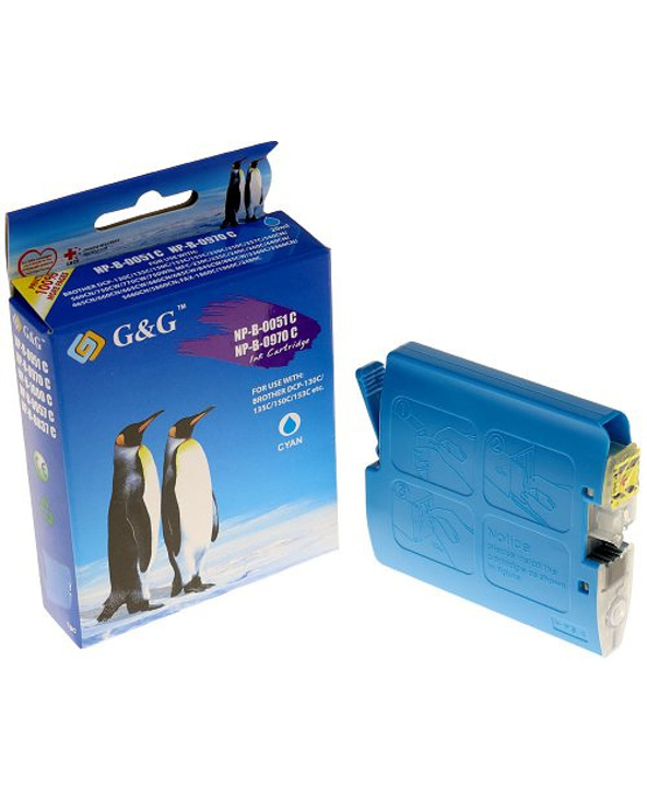 G&G 14540 cartouche d'encre 1 pièce(s) Compatible Cyan