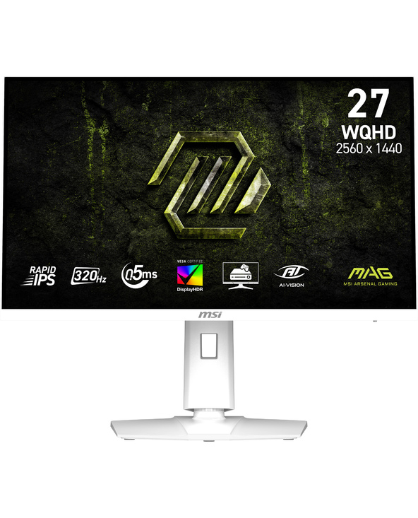 MSI MAG 274QRFW X32 27" LCD Wide Quad HD 0,5 ms Blanc