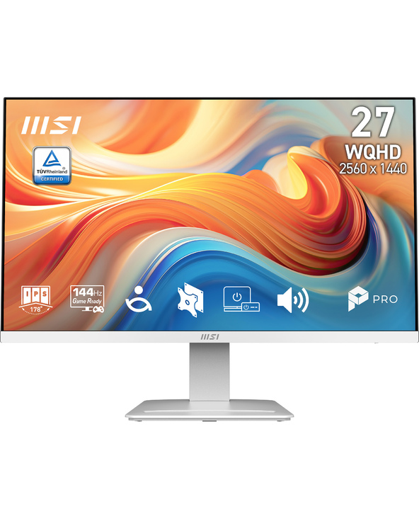 MSI Pro MP273QW E14 27" Wide Quad HD 4 ms Blanc