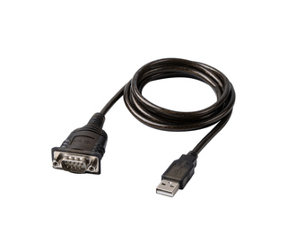 Lindy 43413 câble Série Gris 1,5 m USB Type-A RS-232