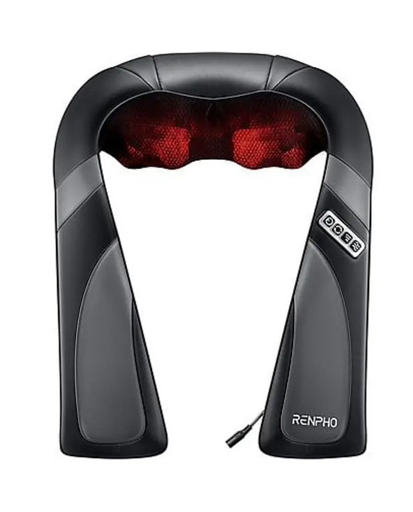 Renpho U-Neck Go masseur Dos, Jambes, Épaules Gris, Noir