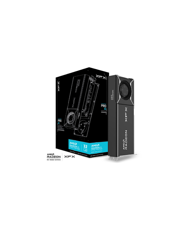 XFX AMD Radeon AI Pro R9700 32 Go GDDR6
