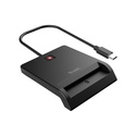 Trust 26253 lecteur de cartes à puce Intérieure USB Type-C Noir