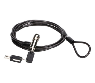 Conceptronic CUSTODIO02BNM câble antivol Noir 1,8 m