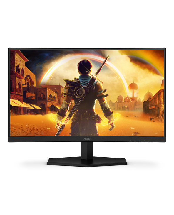 AOC G4 23.6" VA FHD 180HZ LCD Full HD 4 ms Noir, Rouge