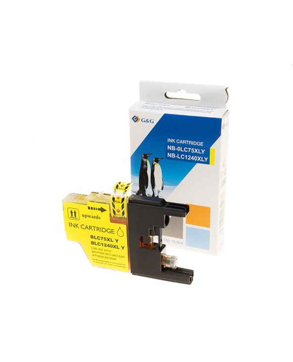 G&G 14513 cartouche d'encre 1 pièce(s) Compatible Jaune
