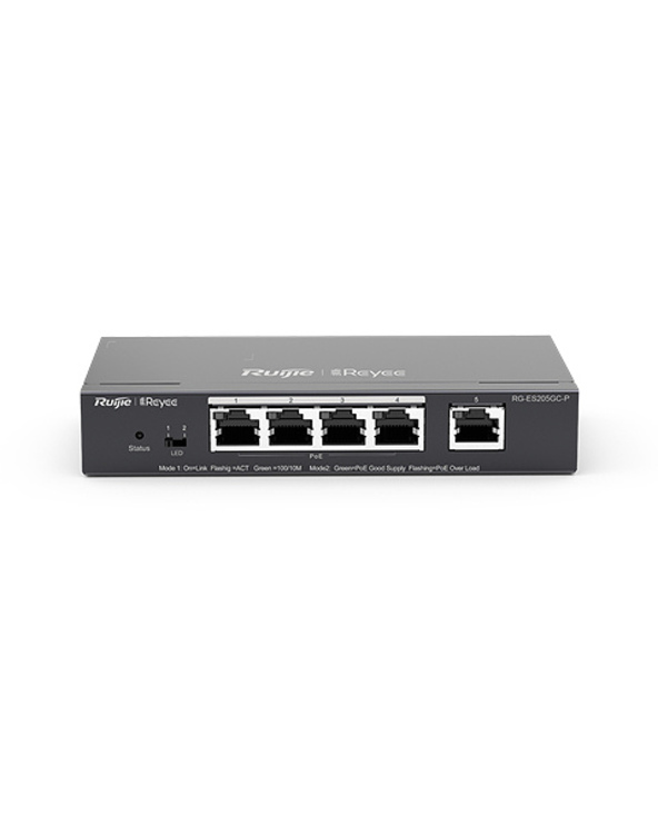 Ruijie Networks RG-ES205GC-P commutateur réseau Géré L2 Gigabit Ethernet (10/100/1000) Connexion Ethernet, supportant l'alimenta