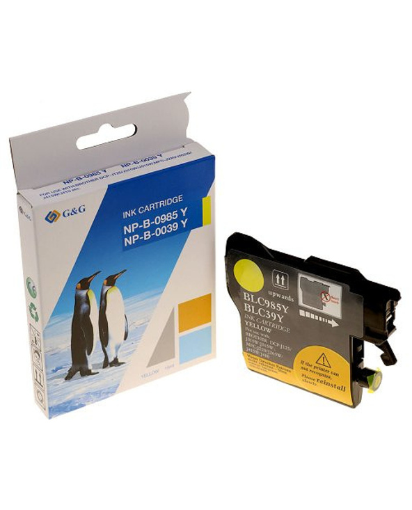 G&G 14550 cartouche d'encre 1 pièce(s) Compatible Jaune