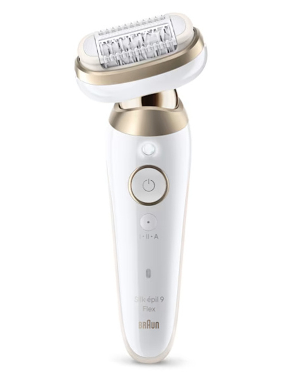 Braun Silk-épil 9 Silk·épil 9 Flex 40 pince(s) Or, Blanc