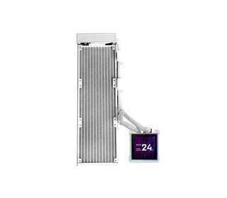 Lian Li HydroShift II LCD-S 360 Fanless Processeur Kit watercooling Blanc 1 pièce(s)