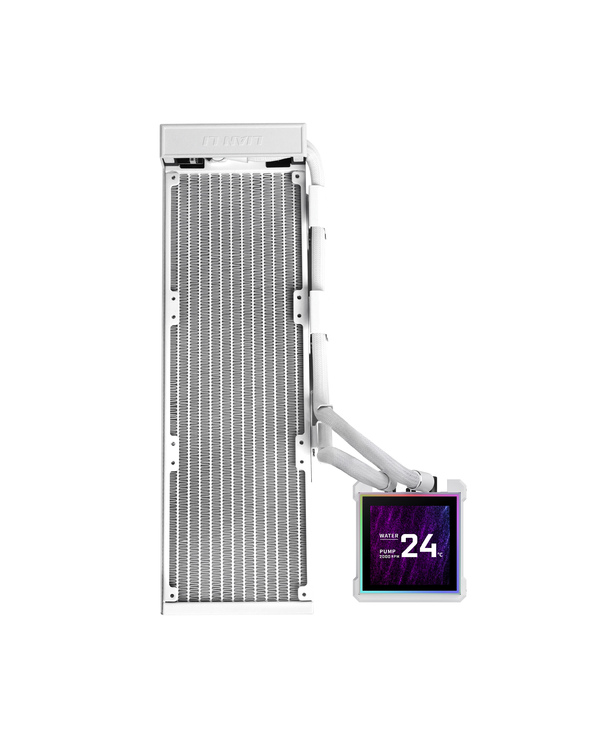 Lian Li HydroShift II LCD-S 360 Fanless Processeur Kit watercooling Blanc 1 pièce(s)