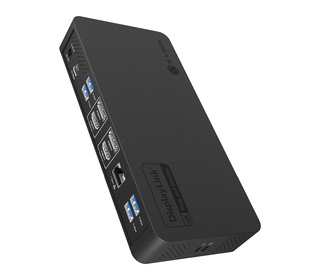 ICY BOX IB-DK2255AC Avec fil USB 3.2 Gen 2 (3.1 Gen 2) Type-C Noir