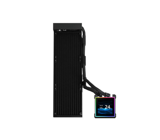 Lian Li HydroShift II LCD-S 360 Fanless Processeur Kit watercooling Noir 1 pièce(s)