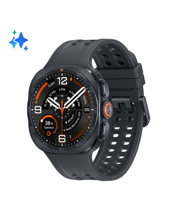 Samsung Galaxy Watch Ultra2 3,81 cm (1.5") AMOLED 47 mm Numérique 498x498 pixels Écran tactile 4G Gris Wifi GPS (satellite)