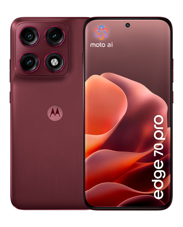 Motorola edge 70 pro 6.78" 256 Go Bordeaux