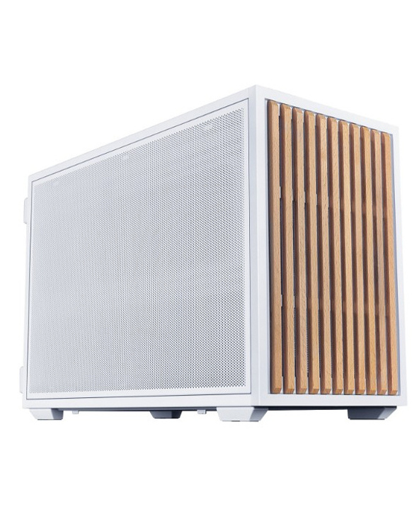 Lian Li B4-mATX Vertical AeroDeck Mini Tower Blanc