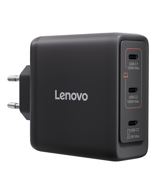Lenovo 40AW100BEU chargeur d'appareils mobiles Universel Noir Secteur Intérieure