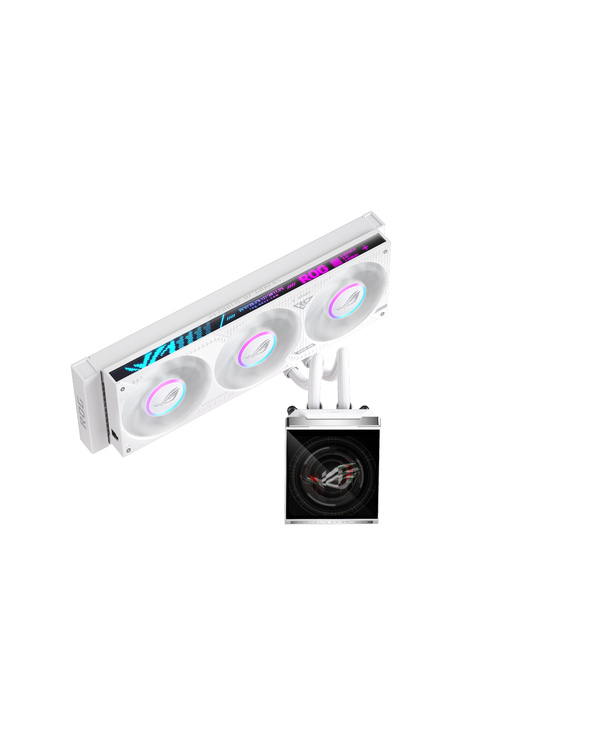 ASUS ROG STRIX SLC IV 360 ARGB LCD WHT Processeur Kit watercooling 12 cm Blanc 1 pièce(s)