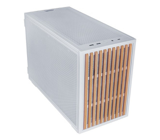 Lian Li B4-mATX Wood Mini Tower Blanc, Bois