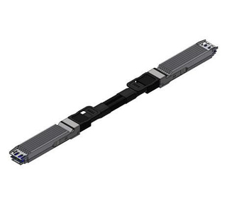Nvidia MCA4J80-N005 câble InfiniBand et à fibres optiques 5 m OSFP Noir