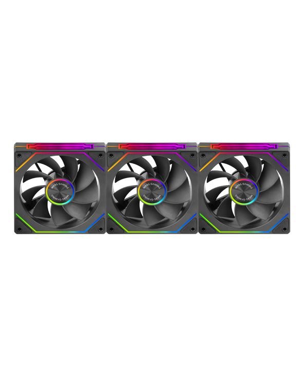 Mars Gaming MF-LINKFINITYKIT2R Boitier PC Ventilateur 12 cm Noir 3 pièce(s)