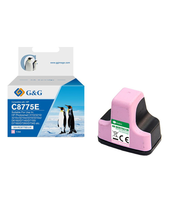 G&G 15121 cartouche d'encre 1 pièce(s) Compatible Magenta clair