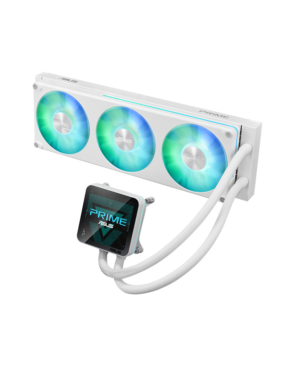 ASUS PRIME LC II 360 ARGB LCD WHT Processeur Kit watercooling 12 cm Blanc 1 pièce(s)