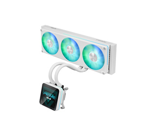 ASUS PRIME SLC II 360 ARGB LCD WHT Processeur Kit watercooling 12 cm Blanc 1 pièce(s)