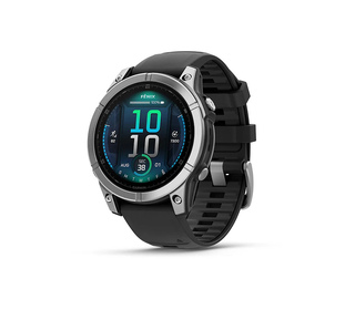 Garmin Fenix E 3,3 cm (1.3") AMOLED 47 mm Numérique 416x416 pixels Écran tactile Acier inoxydable Wifi GPS (satellite)